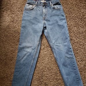 Levi's high waisted mom jeans
